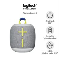 Loa Bluetooth Logitech Ultimate Ears WONDERBOOM 4 (Xám) (984-001903)