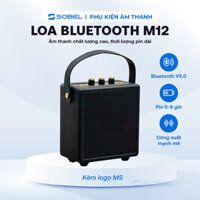 Loa Bluetooth M12, Loa Bluetooth, Phiên Bản Mới, Loa Bluetooth Mini Bass Mạnh, Bass/Treble Tuỳ Chỉnh, Loa SOBEL