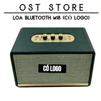 Loa Bluetooth M18 (Có Logo) Phiên Bản Mới Nhất, Thiết Kế Cực Đẹp, Âm Thanh Sống Động, Chỉnh Bass, Treble