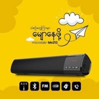 Loa bluetooth Microlab MS212 sạc pin thanh dài chính hãng siêu hay nhiều chức năng -Giá rẻ