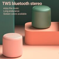 Loa Bluetooth Mini 16 Màu Macaron Bằng Thép