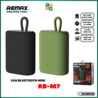 Loa bluetooth mini 4.5W Remax RB-M7 bluetooth 5.0 tích hợp thẻ nhớ TF, đài FM - Bảo hành 12 tháng