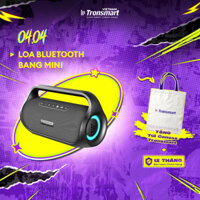 Loa Bluetooth Mini 5.3 ngoài trời chống nước TRONSMART BANG MINI – Đèn Led - Công suất 50W - IPX6