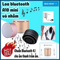 Loa bluetooth mini - A10 ( Shop  còn cung cấp đồ chơi rút gỗ  máy đánh trứng  giỏ đựng đồ đa năng  pin sạc dự phòng)