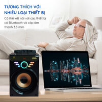 Loa bluetooth mini A800, loa không dây xách tay nhỏ gọn âm thanh siêu hay, đèn led nhấp nháy, hỗ trợ cắm thẻ nhớ, USB  p