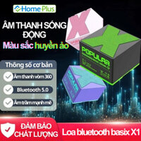 Loa Bluetooth Mini BASIX X1 Âm Thanh Sống Động, Thiết Kế Siêu Nhẹ, Loa Siêu Trầm, Bass Mạnh