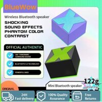 Loa Bluetooth Mini BlueWow X1 Bass Không dây Cool HiFi Stereo Square Soundbar, Spiker âm lượng lớn hơn Thích hợp cho ngoài trời / trong nhà