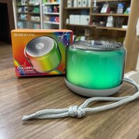 Loa Bluetooth Mini Borofone BR28 Có Đèn Cực Đẹp - Bass Siêu Trầm - Âm Thanh Vòm Nổi 3D - Đèn LED Nhiều Màu