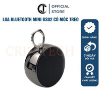 Loa Bluetooth Mini Bs02 Có Móc Treo Tiện Lợi Và Khe Cắm Thẻ Nhớ, Cổng 3.5 - KARPINO