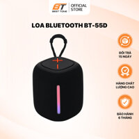 Loa bluetooth mini BT-55D có đèn nháy 7 màu, thiết kế nhỏ gọn bass mạnh, nhiều màu sắc | BẰNG TRÌNH TECHNOLOGY