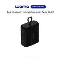 Loa bluetooth mini chống nước Devia O-A2 Kintone Series Lanyard màu đen chống nước, gọi điện, nghe 2H, có BH