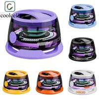 Loa Bluetooth Mini COOLCELLS, Giá đỡ điện thoại 2 trong 1, Máy nghe nhạc có loa siêu trầm âm thanh nổi chiếu sáng RGB Hộp âm thanh không dây sáng tạo cho điện thoại thông minh và máy tính bảng