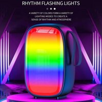 Loa Bluetooth Mini Để Bàn KAKUSIGA Colorful Light Wireless Speaker KSC-827 10W 1200mAh - Otis Offical VN