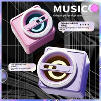 Loa Bluetooth mini dễ thương hai máy kết nối bàn sáng tạo với âm thanh nhỏ ngoài trời cho văn phòng gia đình