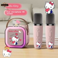 Loa Bluetooth mini Disney, loa đặt hàng bài hát đa năng Stitch micro kép, KTV tại nhà có loa chiếu sáng xung quanh