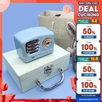 Loa bluetooth mini FM radio cổ điển phong cách Bee_store