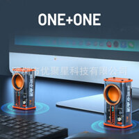 Loa bluetooth mini Gutek K07 nghe nhạc không dây bass rung công suất cao đèn led nhiều màu