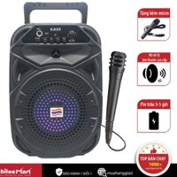 Loa bluetooth mini hát karaoke tặng kèm mic KA99 - Micro loa blutooth karaoke không dây mini- Giadunggiadinhcandy