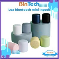 Loa bluetooth mini Inpods LitteFun Bintech, loa nghe nhạc mini, bass mạnh âm thanh vòm 360 độ siêu hay