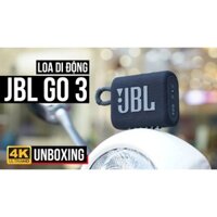 Loa Bluetooth Mini JBL Go 2 GO 3 Nhỏ Gọn Công Suất 3.1 , Tiện Lợi, Chống nước IPX7 - Công Suất 3.1 - Nghe Nhạc 5H