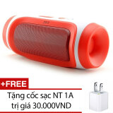 Loa Bluetooth mini JY-3 (Đỏ) + Tặng 1 cốc sạc NT 1A