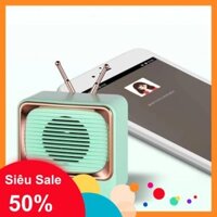 Loa bluetooth mini kểu radio phong cách thập niên 90 - âm thanh hay lắm nha