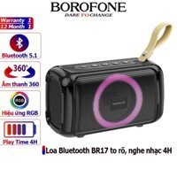 Loa bluetooth mini không dây Borofone BR17- hàng chính hãng