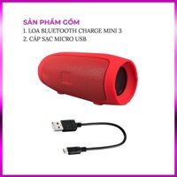 Loa Bluetooth mini Không Dây Charge 3 pin trâu dung lượng khủng - loa mini bass mạnh Hỗ Trợ Cắm Thẻ Nhớ Và Usb