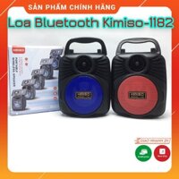 Loa Bluetooth Mini KIMISO KMS-1182 Bass Mạnh, Chất Âm Tuyệt Hảo, Có Đèn LED Nhấp Nháy, Độ Bền Cao. Bảo Hành 12 Tháng