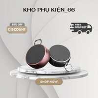 Loa Bluetooth Mini Nghe Nhạc Công Suất Lớn BS02, Bass Mạnh, Có Khe Cắm Thẻ Nhớ, Móc treo tiện lợi - Khophukien66