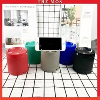 Loa bluetooth mini nghe nhạc siêu bass nhỏ gọn có giá đỡ điện thoại XQ3 - Loa di động bluetooth mini speaker đa năng