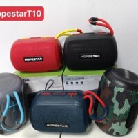 Loa Bluetooth Mini Ngoài Trời Không Dây HOPESTAR T10, Chống Nước, Loa Siêu Trầm, Đài FM, Nghe Nhạc TF/AUX/USB.
