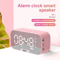 Loa bluetooth mini Q5 cao cấp kiêm đồng hồ báo thức và giá đỡ điện thoại di động( có quả tặng bất ngờ)