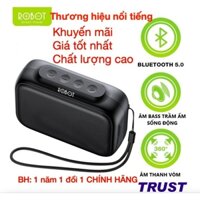 Loa Bluetooth Mini ROBOT RB100 - Bluetooth 5.0 - Hỗ trợ thẻ Micro SD & USB
