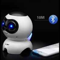 Loa Bluetooth Mini Robot Speaker Âm Thanh Nổi Sống Động Nghe Nhạc Chơi GameLiên Tục Trong 3H Hỗ Trợ Kết Nối Khoảng Cách Rộng 10m Bass Cực Mạnh Dùng Cho Tất Cả Các DòngMáy Tính Bảng Laptop Điện Thoại [bonus]