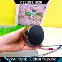 Loa bluetooth mini siêu bass BS02 vỏ kim loại, âm thanh trong không rè, móc treo tiện lợi, có khe cắm thẻ nhớ, cổng 3.5