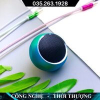 Loa bluetooth mini siêu nhỏ M10 vỏ kim loại, âm thanh trong không rè, nghe nhạc cực hay, dây đeo balo hoặc làm móc khóa