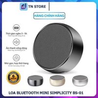 Loa Bluetooth Mini Simplicity BS-01 - Vỏ Nhôm - Âm Thanh Super Bass - BH 6 Tháng