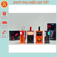 Loa bluetooth mini trong suốt kết nối được 2 loa nghe nhạc không dây bass mạnh đèn led nhiều màu nháy theo nhạc