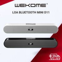 Loa Bluetooth Mini WEKOME D11 V5.0 hỗ trợ USB thẻ nhớ Jack 3.5 kết nối tivi máy tính - Âm thanh sống động nghe cực đã