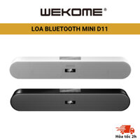 Loa bluetooth mini WEKOME D11 V5.0 hỗ trợ USB thẻ nhớ Jack 3.5 kết nối tivi máy tính