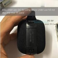 Loa bluetooth mini WS 305 , hình dáng nhỏ gọn cute, âm bass mạnh, âm thanh trầm cực hay, nghe nhạc nhiều giờ liền