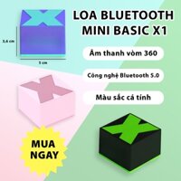 Loa Bluetooth Mini X1 - Âm Thanh Vòm Rộng Nhỏ Gọn Màu Sắc Cá Tính JUN.BOUTIQUE