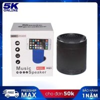 Loa bluetooth mini XQ3 kèm giá đỡ điện thoại nghe nhạc âm thanh siêu bass dùng được cho máy tính