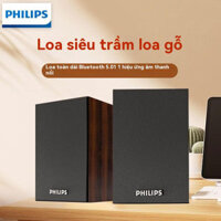 Loa Bluetooth Philips SPA20 gỗ nhỏ âm thanh usb máy tính để bàn mini máy tính xách tay