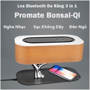 Loa bluetooth Promate Bonsai-Qi.US Wireless