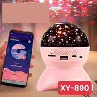 Loa Bluetooth QC8 Kiêm Đèn Vũ Trường, Loa Bluetooth XY-890 Kiêm Đèn Chiếu Sao, Âm Thanh Bao Hay, Bảo hành 3 Tháng