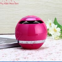 Loa Bluetooth Quả bóng tròn, âm siêu trầm, Loa có đèn led nhấp nháy nhiều màu, loa trứng 360° xinh đẹp.