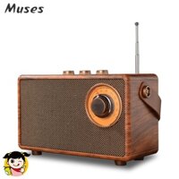 Loa Bluetooth Siêu Trầm As23 Mini Phong Cách Retro