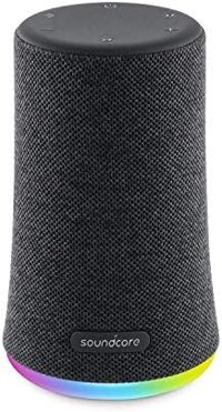 Loa Bluetooth Soundcore Flare Mini – Loa ngoài trời chống nước IPX7, có màn trình diễn ánh sáng LED, âm thanh 360° và BassUp